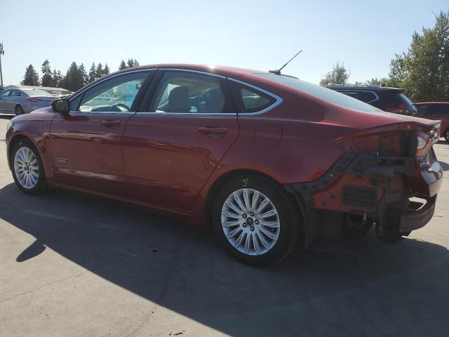 FORD FUSION SE 2016 red  hybrid engine 3FA6P0PU5GR397560 photo #3