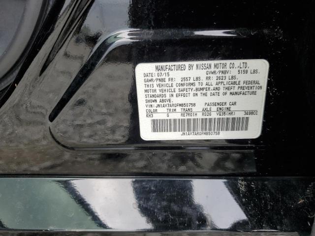 2015 INFINITI UK JN1AV7AR0FM850758
