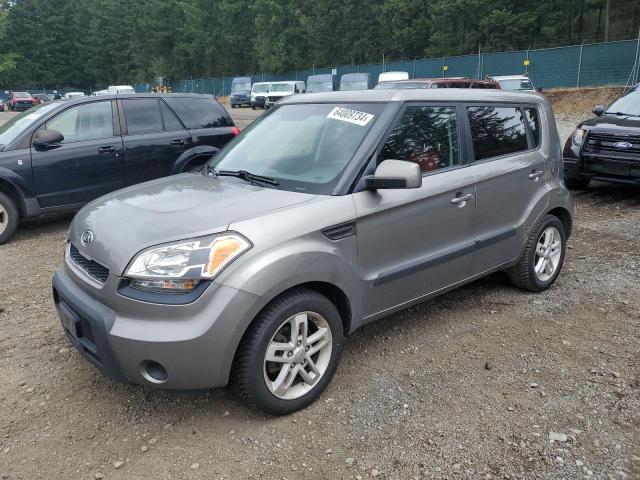 KIA SOUL + 2011 gray 4dr spor gas KNDJT2A2XB7206976 photo #1