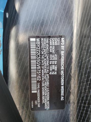 2016 BMW I8 - WBY2Z2C55GV675162