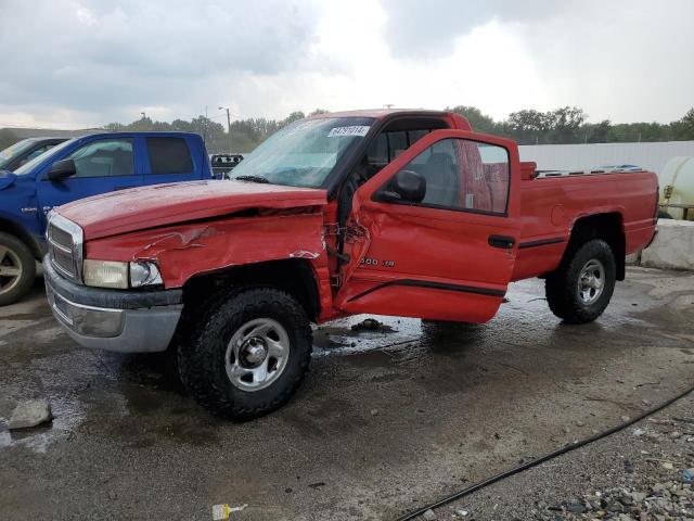 DODGE RAM 1500 1998 red  gas 1B7HF16Z8WS508615 photo #1