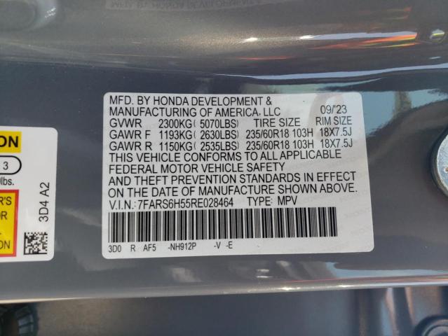 2024 HONDA CR-V SPORT - 7FARS6H55RE028464
