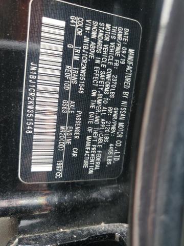 2019 NISSAN ROGUE SPOR - JN1BJ1CR2KW351548