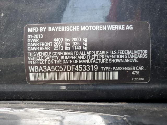 VIN WBA3A5C57DF453319 2013 BMW 3 Series, 328 I no.12