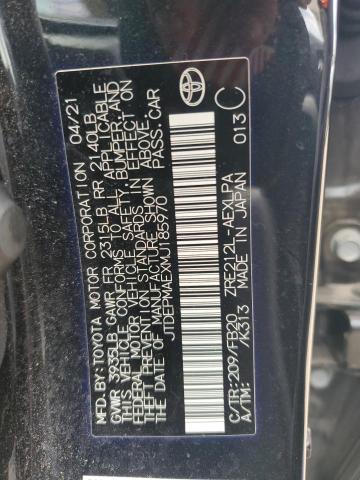 2021 TOYOTA COROLLA LE - JTDEPMAEXMJ185970