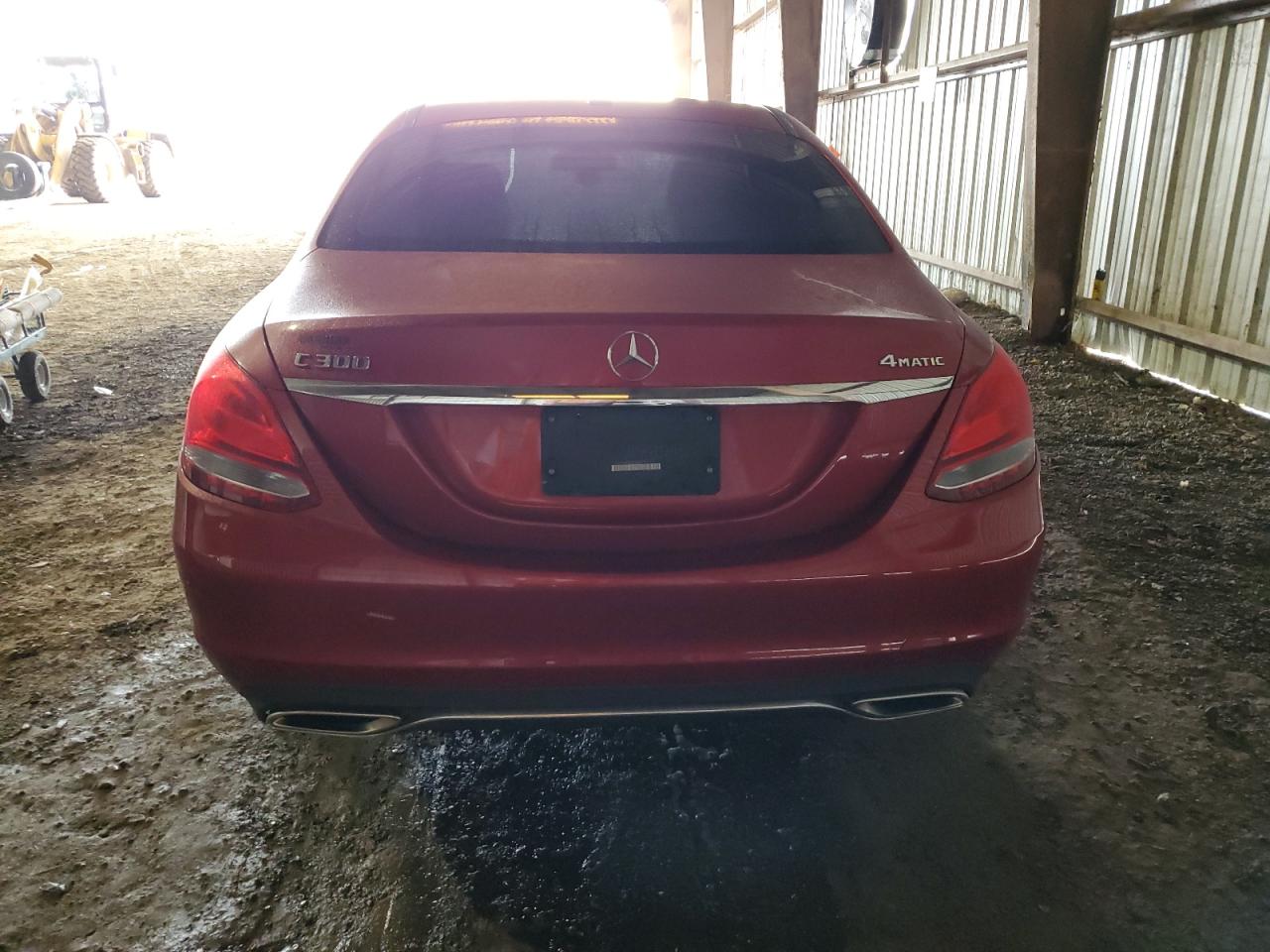 55SWF4KB0JU254307 2018 Mercedes-Benz C 300 4Matic