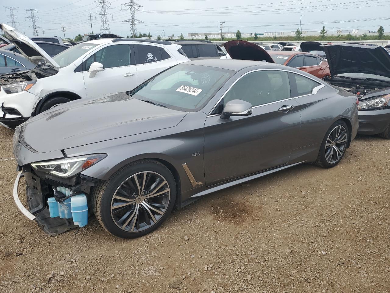 Lot #2912023595 2017 INFINITI Q60 BASE