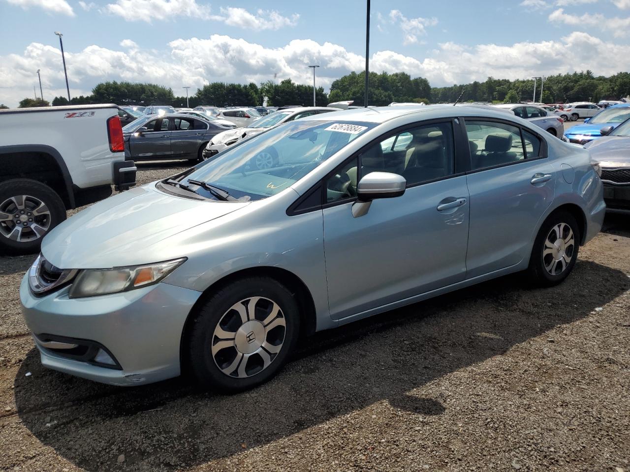 2014 Honda Civic Hybrid vin: 19XFB4F21EE200954