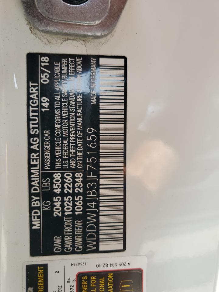 WDDWJ4JB3JF751659 2018 Mercedes-Benz C 300