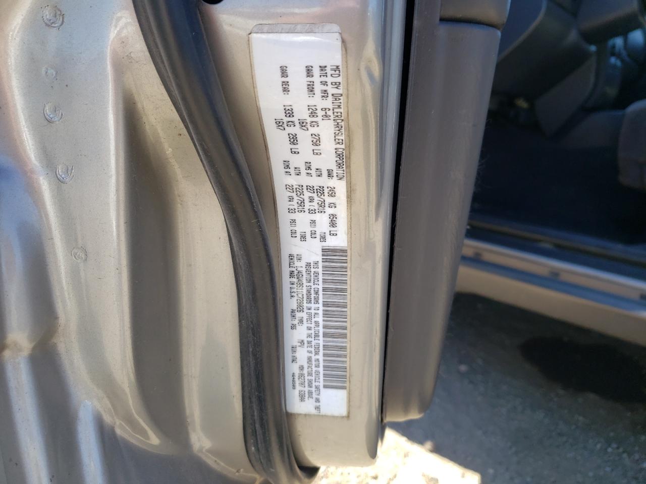 1J4GW48S11C728026 2001 Jeep Grand Cherokee Laredo