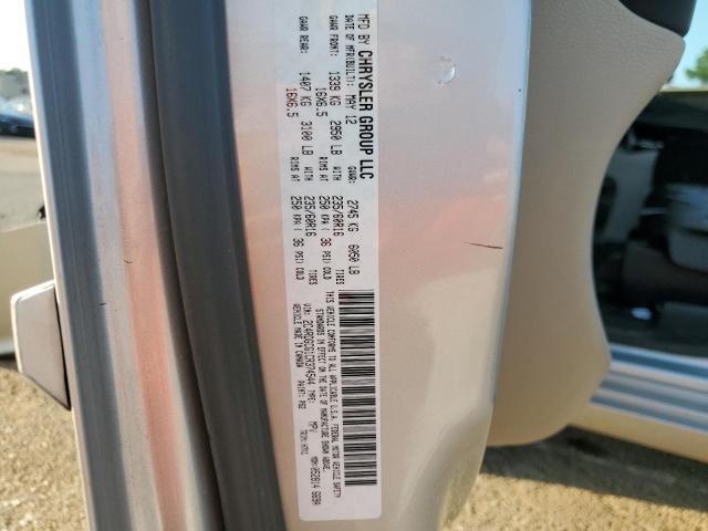 2012 Dodge Grand Caravan Sxt VIN: 2C4RDGCG1CR374544 Lot: 61008574