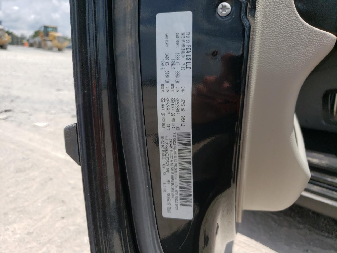 2C4RDGCG2GR375725 2016 Dodge Grand Caravan Sxt