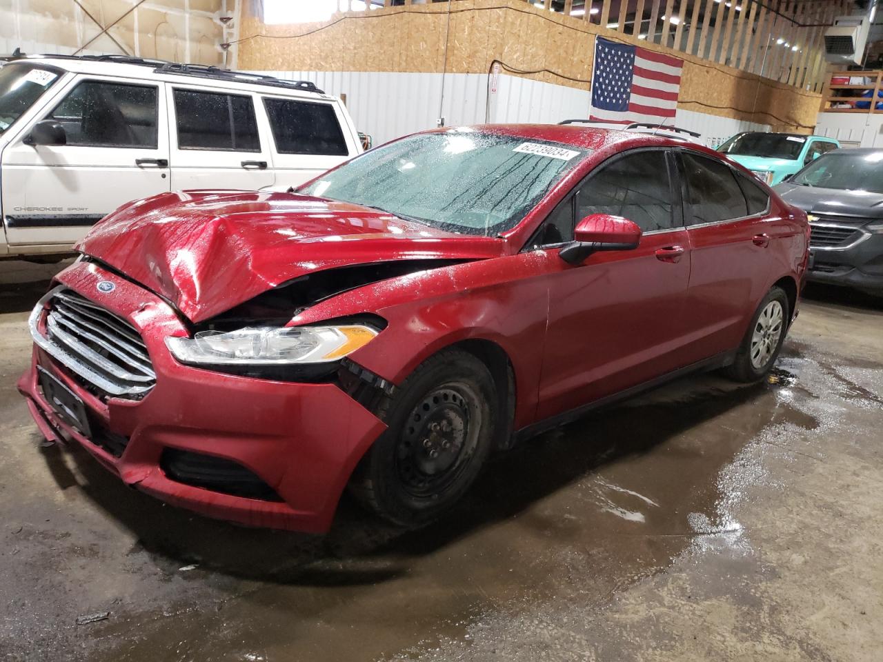 2013 Ford Fusion S vin: 3FA6P0G78DR285518