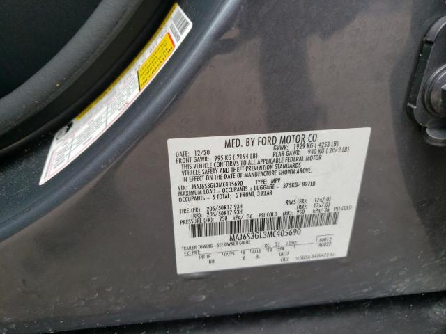 2021 FORD ECOSPORT S - MAJ6S3GL3MC405690