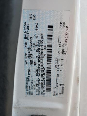 2008 Ford Econoline E250 Van VIN: 1FTNE24W58DA02543 Lot: 60670514