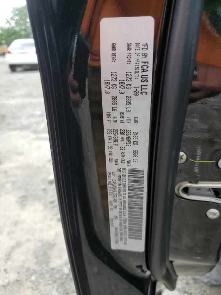 1C4PJMDN3LD591494 2020 Jeep Cherokee Limited