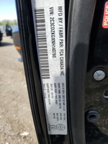 2022 DODGE CHALLENGER - 2C3CDZKGXNH140760
