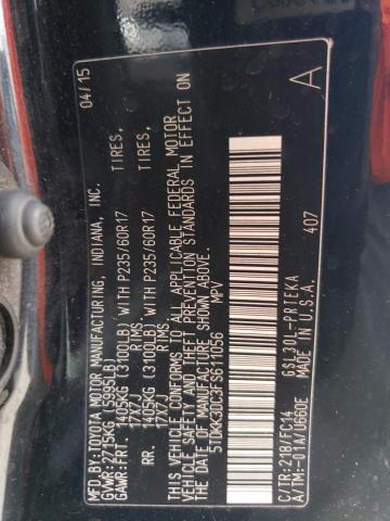 2015 TOYOTA SIENNA LE - 5TDKK3DC3FS611056