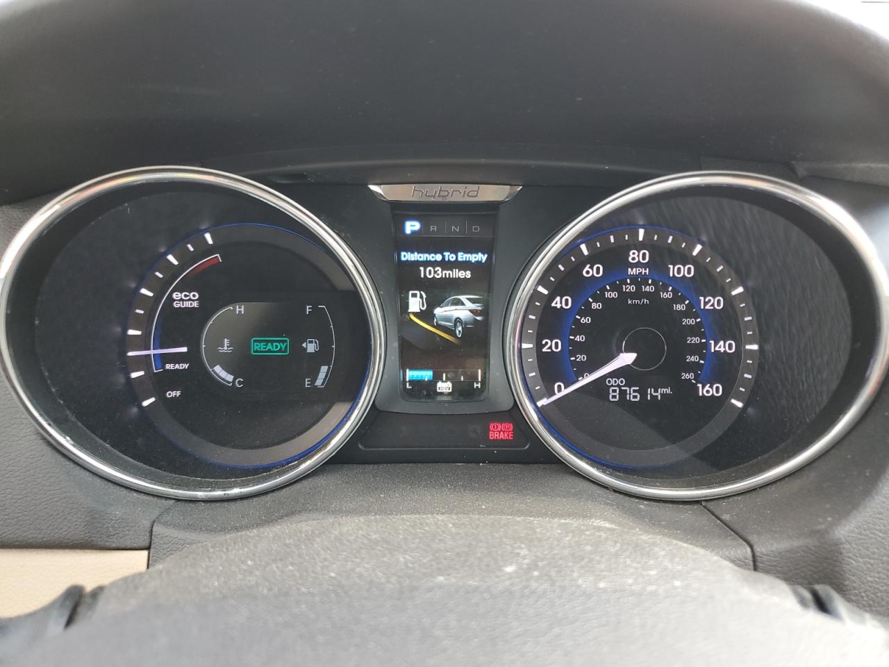 KMHEC4A46FA121345 2015 Hyundai Sonata Hybrid