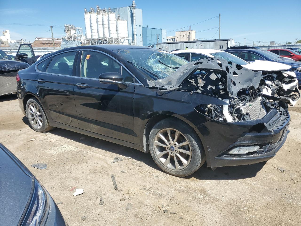 2017 Ford Fusion Se vin: 3FA6P0HD9HR167035