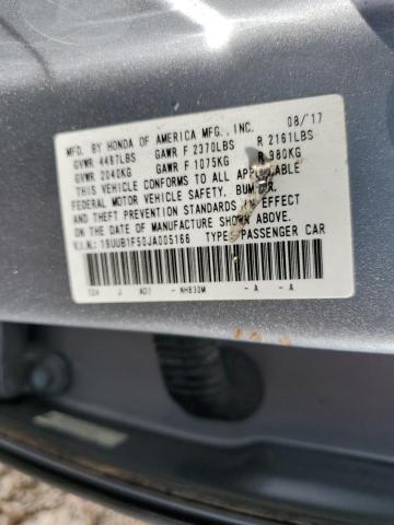 2018 Acura Tlx Tech VIN: 19UUB1F50JA005166 Lot: 61560894