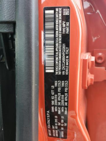2017 JEEP RENEGADE L - ZACCJABB0HPG22831