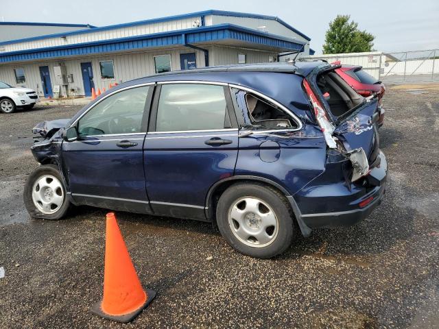 HONDA CR-V LX 2011 blue 4dr spor gas 5J6RE4H38BL014707 photo #3