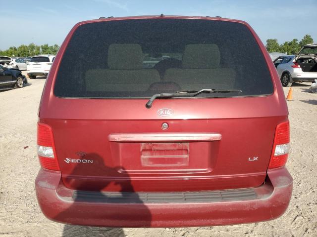 2004 Kia Sedona Ex VIN: KNDUP131546549221 Lot: 61425864