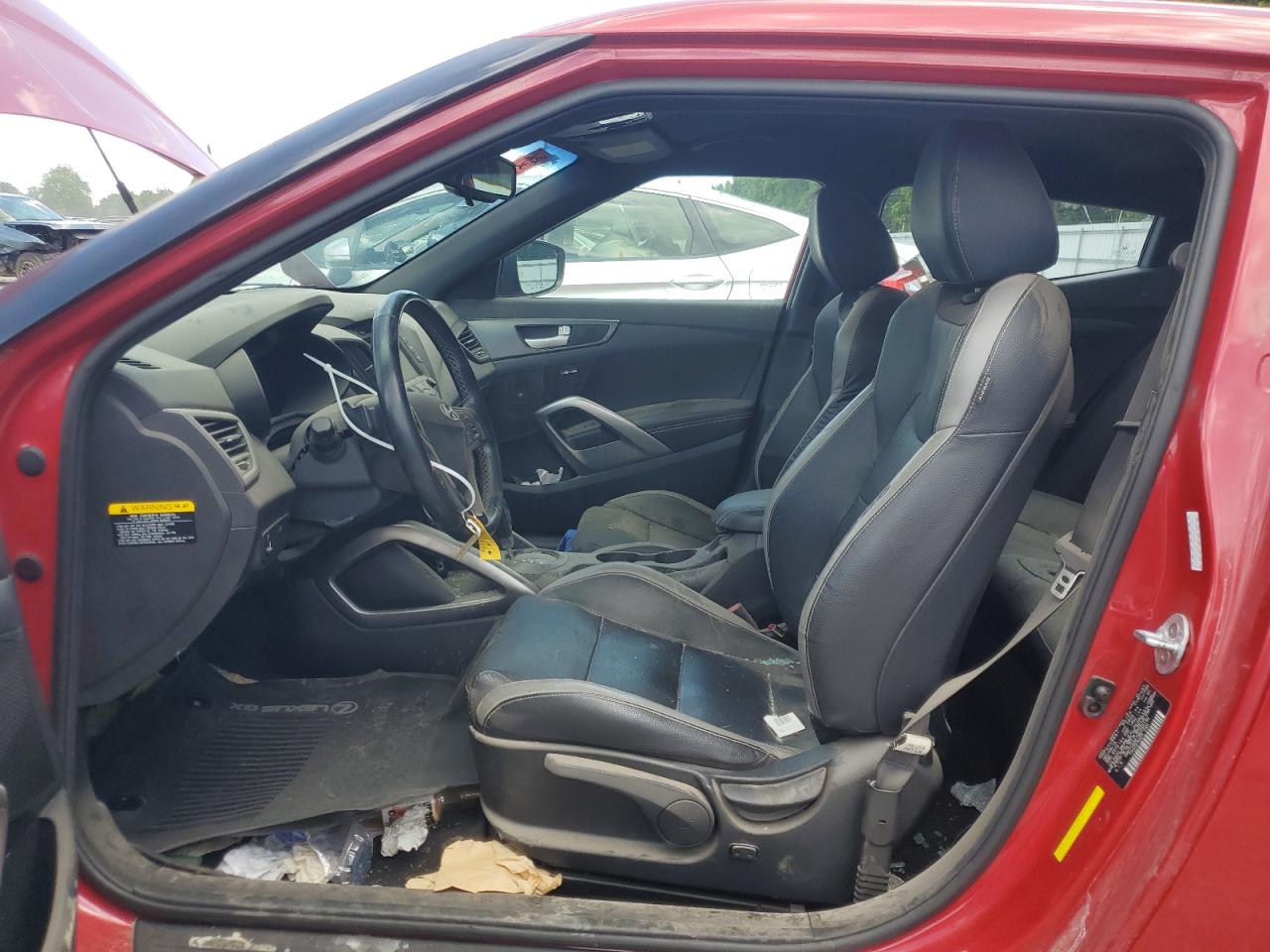 KMHTC6AE7GU285182 2016 Hyundai Veloster Turbo