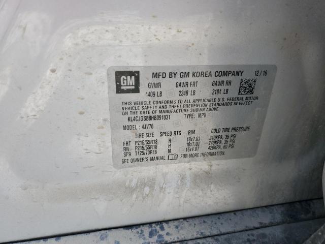 2017 BUICK ENCORE ESS - KL4CJGSB8HB091031