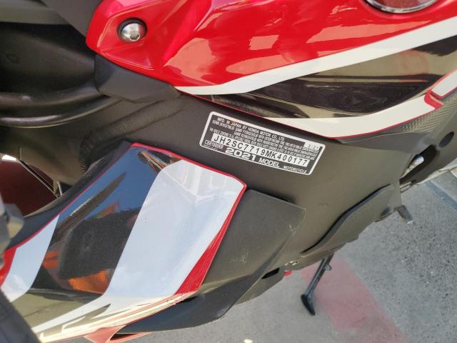 2021 HONDA CBR1000 RR JH2SC7719MK400177