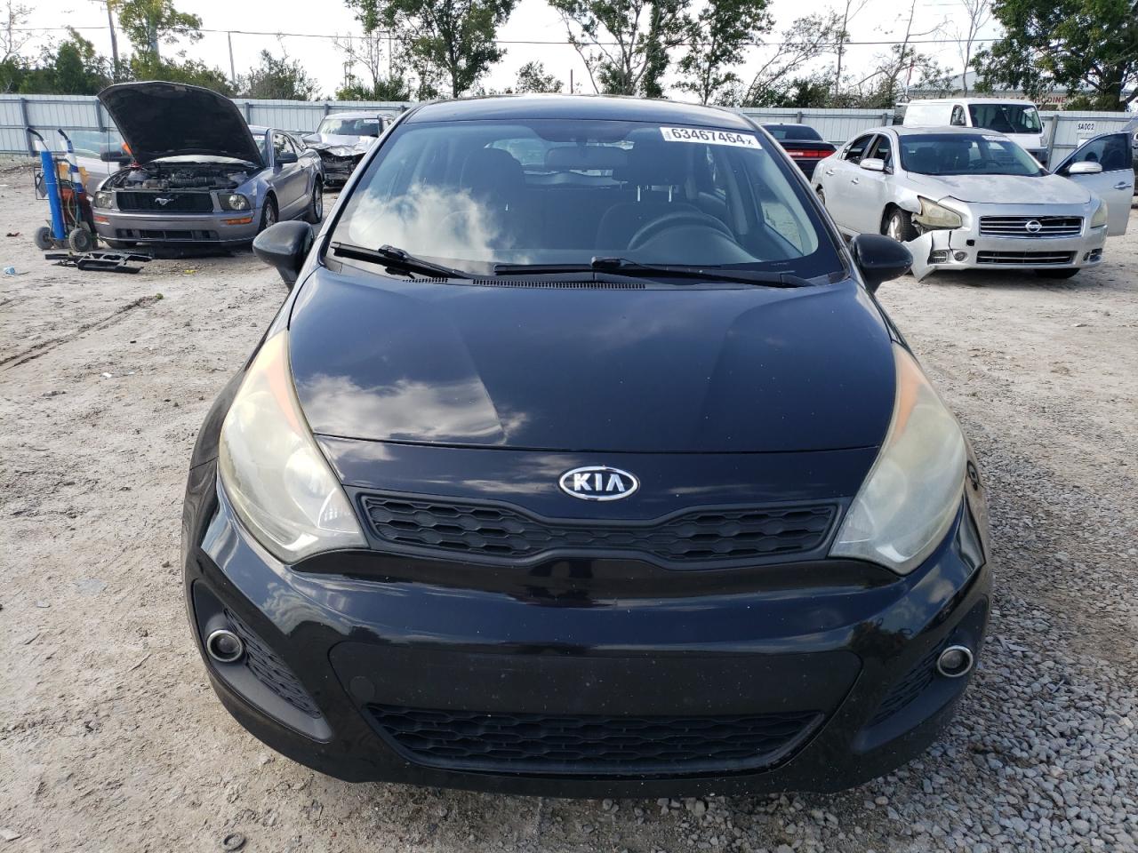 2012 Kia Rio Lx vin: KNADM5A35C6021095