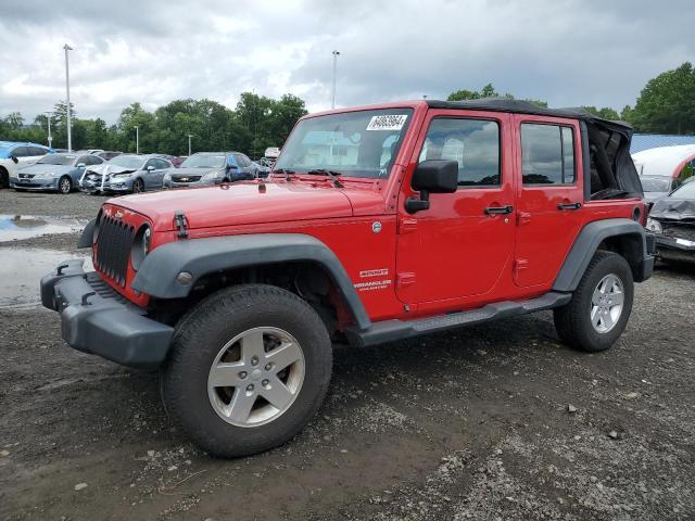 JEEP WRANGLER U 2011 red  gas 1J4BA3H17BL545113 photo #1