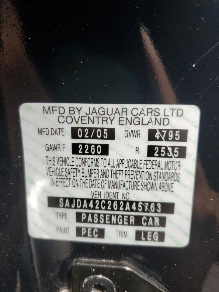 SAJDA42C262A45763 2006 Jaguar Xk8