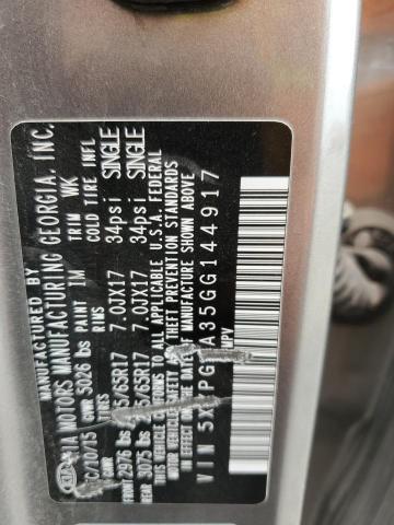 2016 KIA SORENTO LX - 5XYPG4A35GG144917