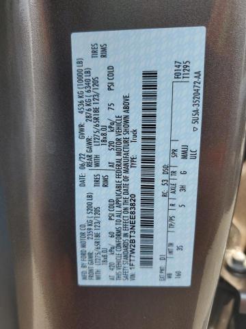 2022 FORD F250 SUPER - 1FT7W2BT3NEE83820