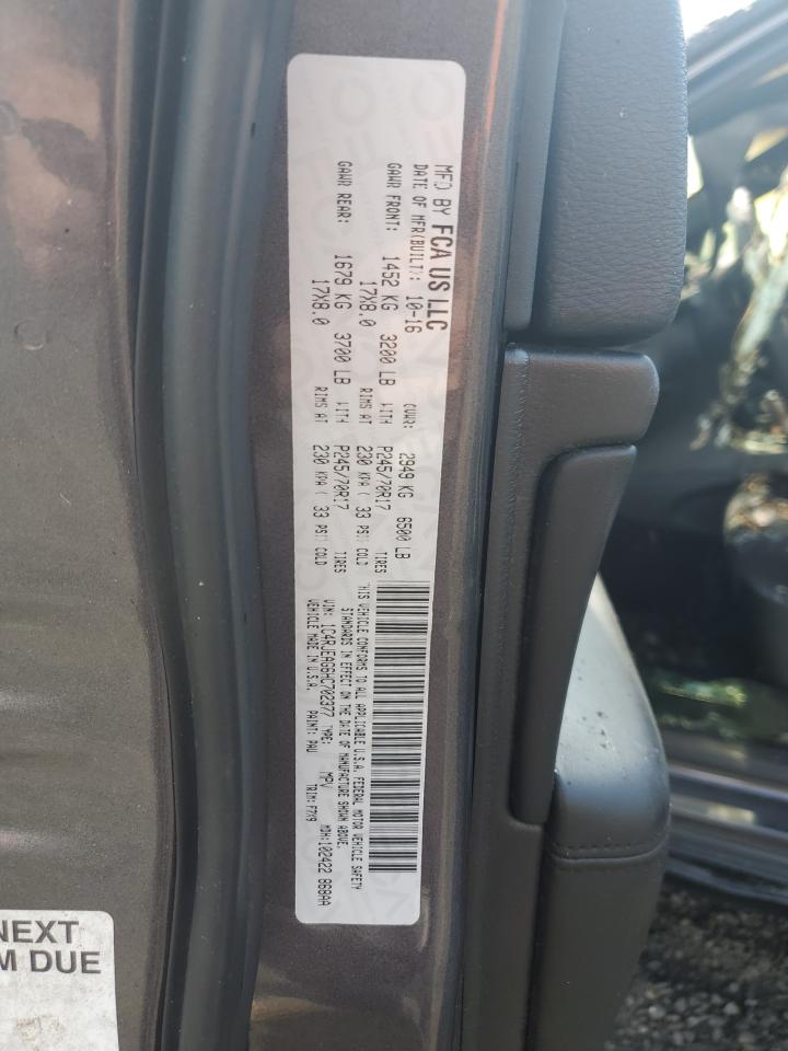 1C4RJEAG6HC702377 2017 Jeep Grand Cherokee Laredo