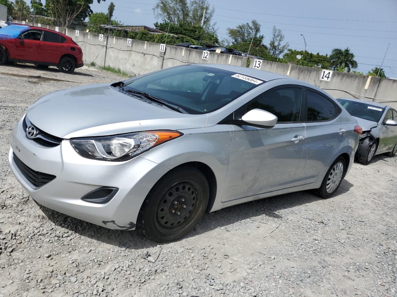 2012 Hyundai Elantra Gls vin: KMHDH4AE5CU268000