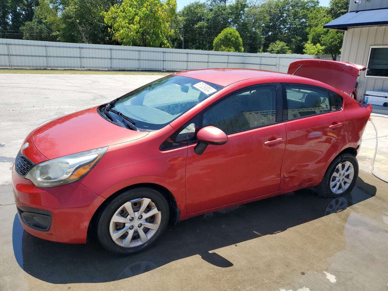 2014 Kia Rio Lx vin: KNADM4A31E6334335