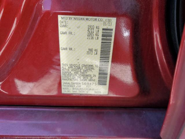 1N4AL3AP8DN569475 2013 Nissan Altima 2.5