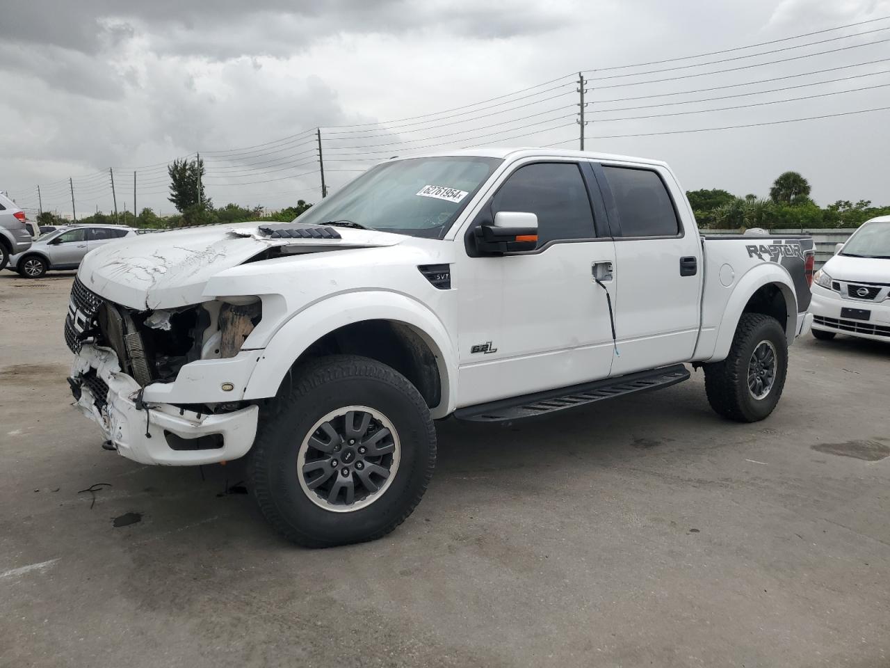 2013 Ford F150 Svt Raptor vin: 1FTFW1R61DFB09897