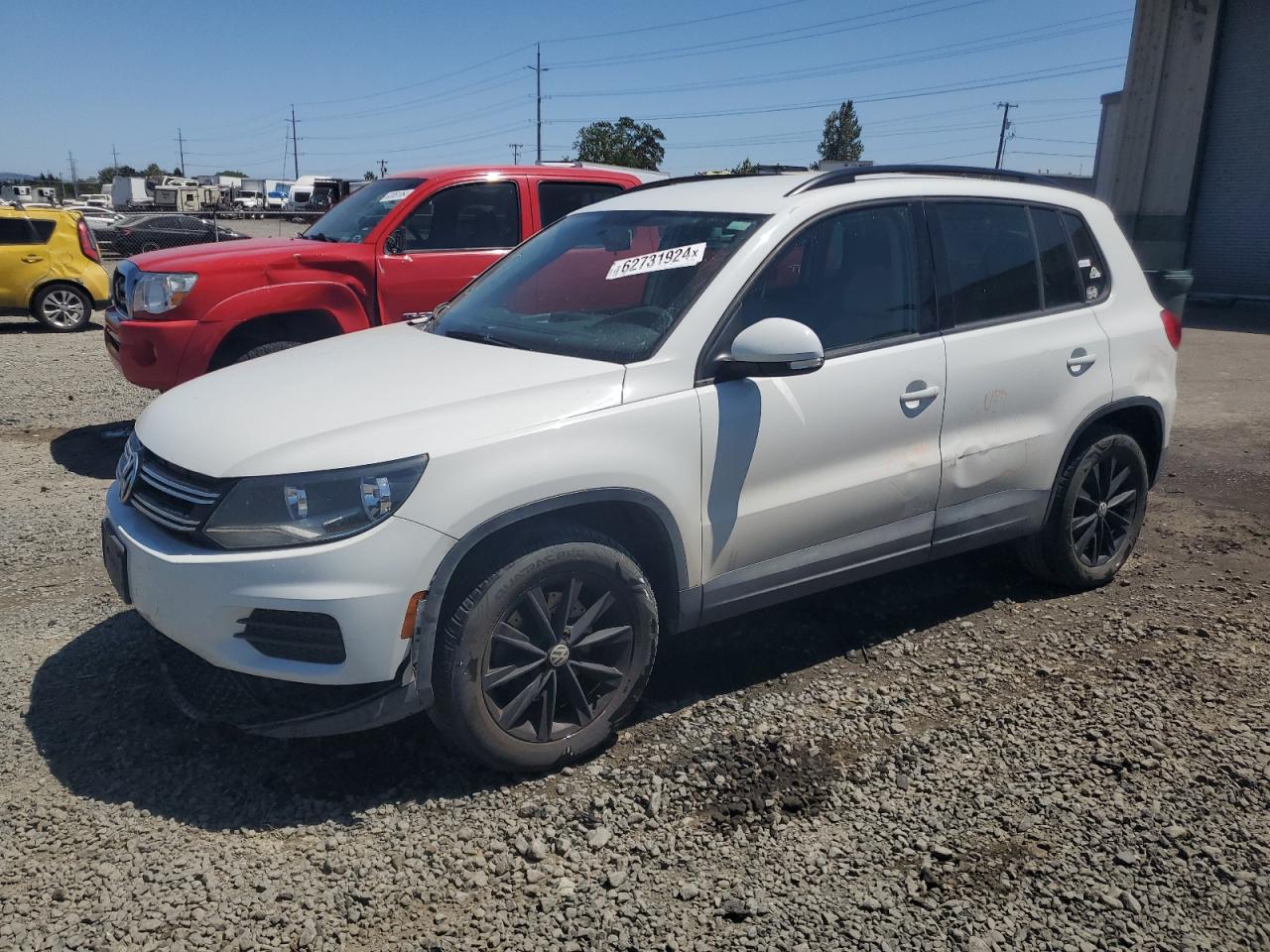 Lot #2701562726 2015 VOLKSWAGEN TIGUAN S