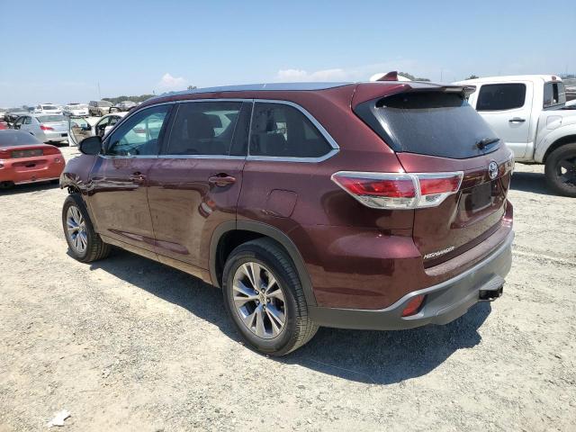 VIN 5TDKKRFH7FS057726 2015 Toyota Highlander, Xle no.2