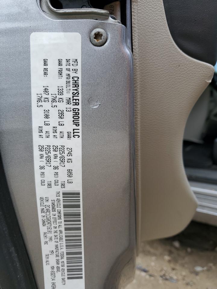 2C4RC1CG0DR716101 2013 Chrysler Town & Country Touring L