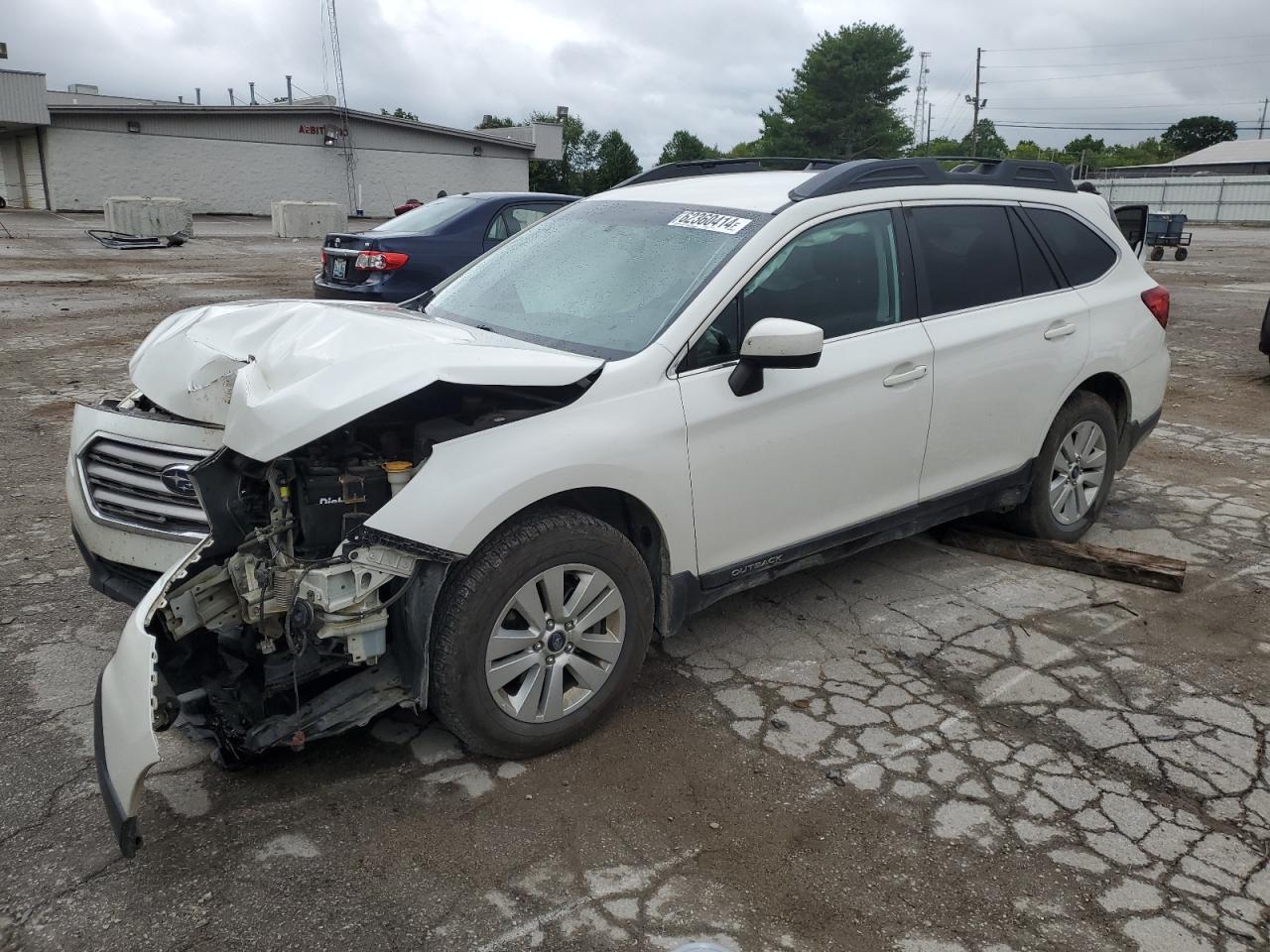 Lot #2806791306 2017 SUBARU OUTBACK 2.