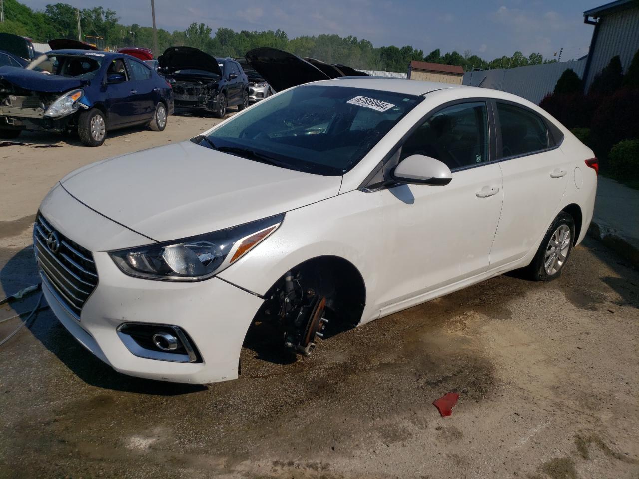 Lot #2960181079 2021 HYUNDAI ACCENT SE