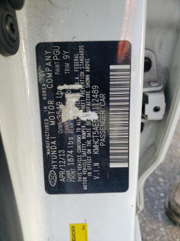 2013 Hyundai Accent Gls VIN: KMHCT5AE5DU112489 Lot: 61516734