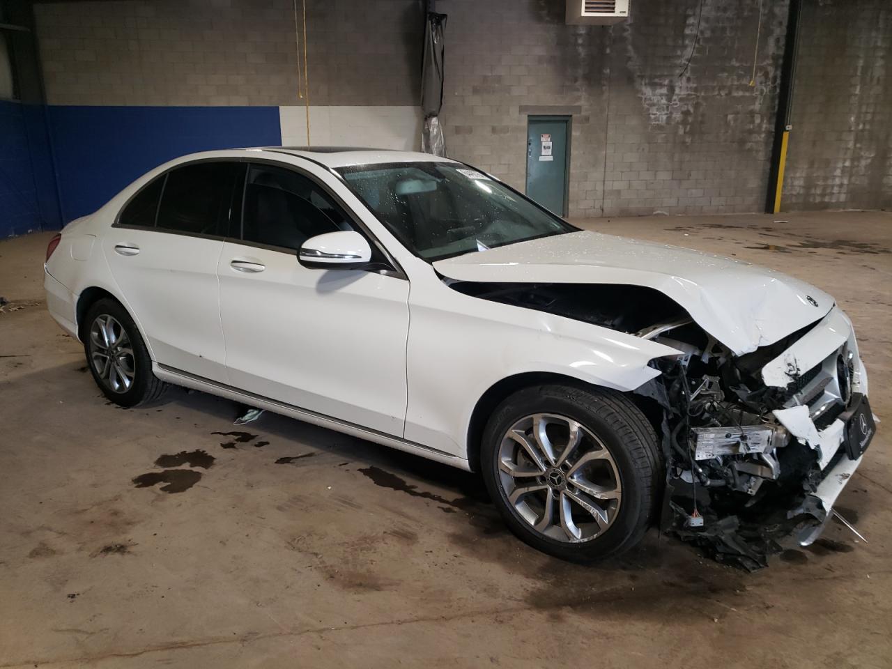 Lot #3030756118 2018 MERCEDES-BENZ C 300 4MAT