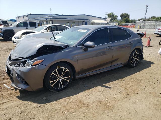 TOYOTA CAMRY L 2019 charcoal  gas 4T1B11HK8KU806046 photo #1