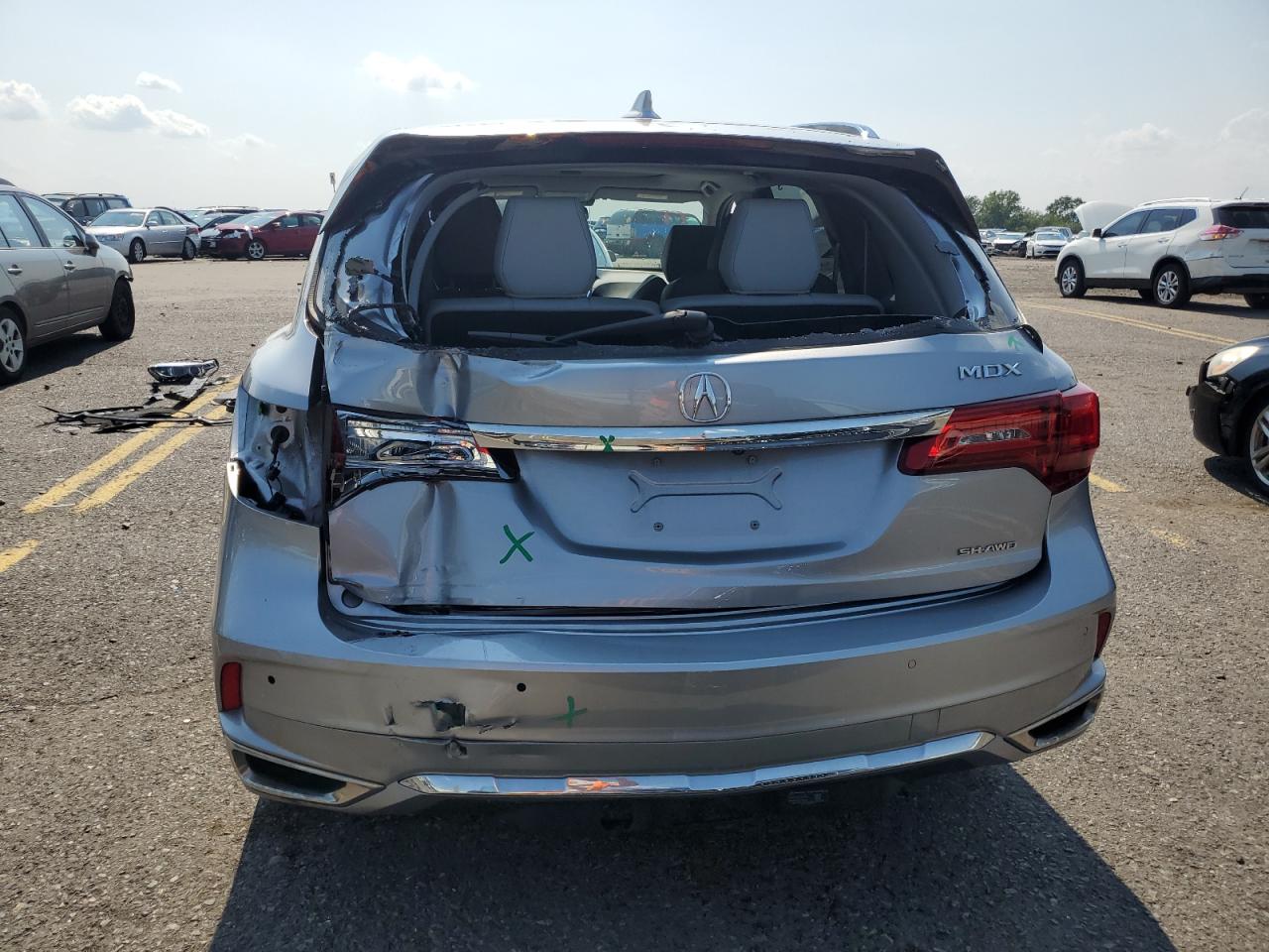 5J8YD4H82KL014123 2019 Acura Mdx Advance